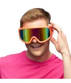 Neon orange skibriller