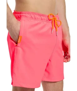 Neon pink badeshorts