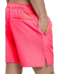 Neon pink badeshorts