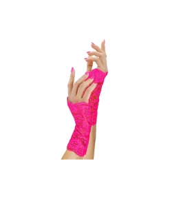 Neonpink blonde handsker
