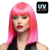 Neon pink page paryk