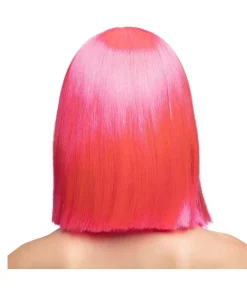 Neon pink page paryk