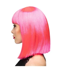 Neon pink page paryk