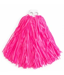 Neonpink pom pom, 1 stk
