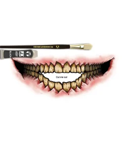 Ondt grin tatovering