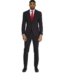 OppoSuit Merry Pinstripe