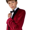 OppoSuits burgundy blazer, teen