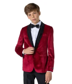 OppoSuits burgundy blazer, teen