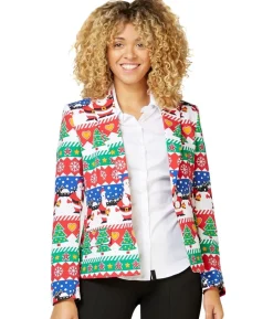 OppoSuit Snazzy Santa blazer