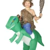 Oppustelig dinosuar kostume