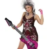 Oppustelig guitar pink zebra