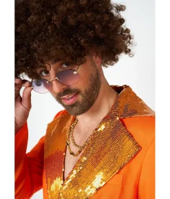 Orange Disko jakkesæt