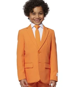 Orange jakkesæt , dreng