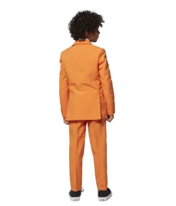 Orange jakkesæt , dreng