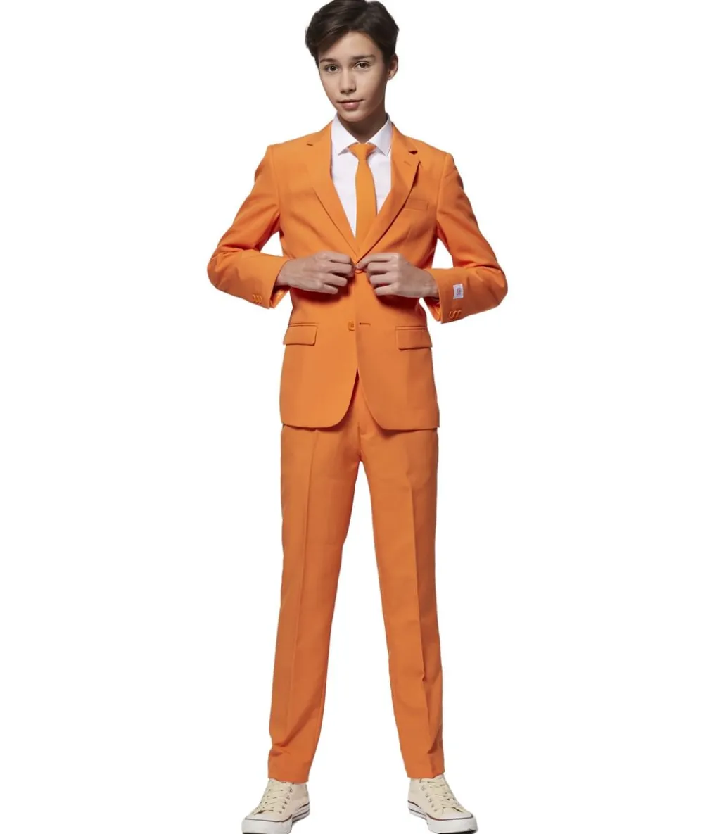 Orange jakkesæt, teen
