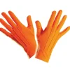Orange korte handsker