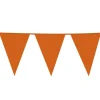 Orange vimpelguirlande, stor