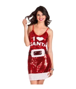 Paillet kjole Love Santa