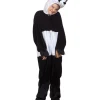 Panda kostume