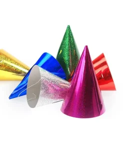 Partyhat holografisk, multi