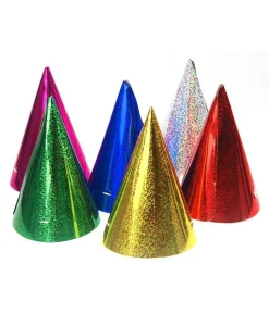 Partyhat holografisk, multi