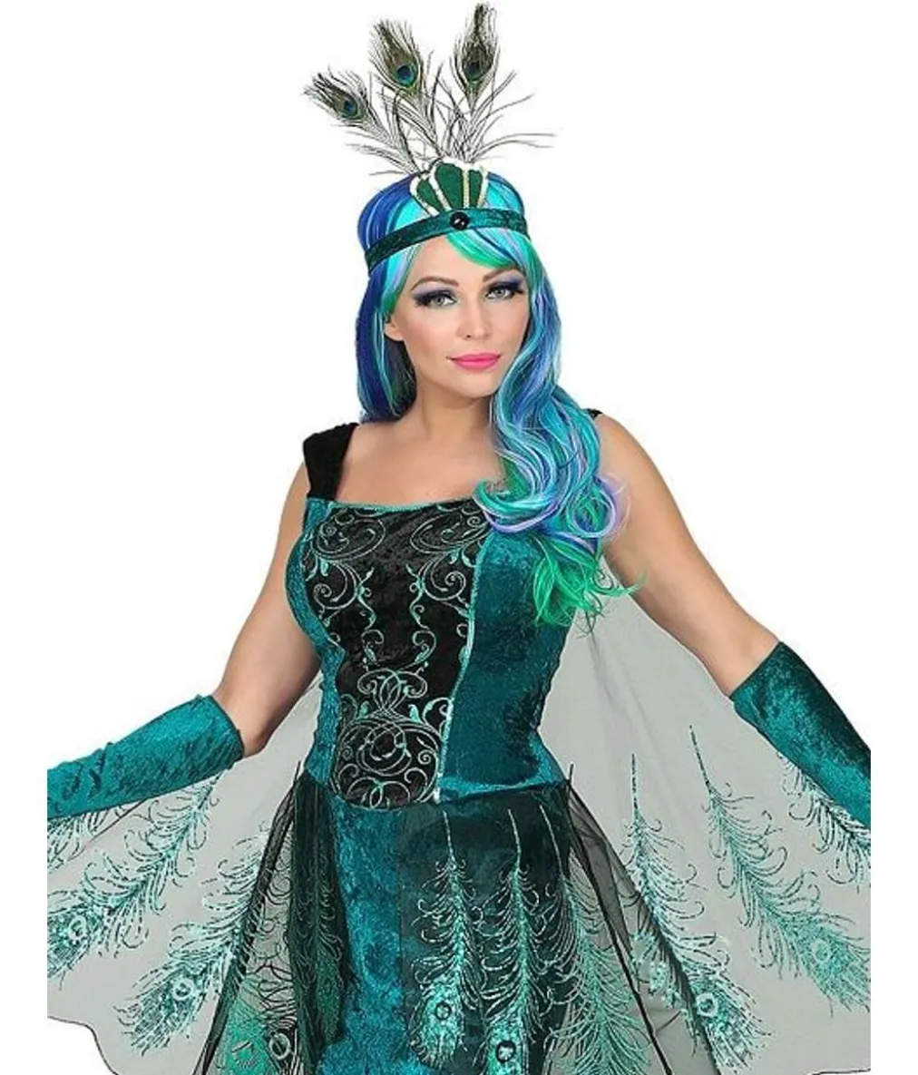 Påfugle kostume