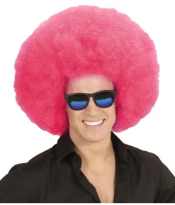 Pink afroparyk, stor