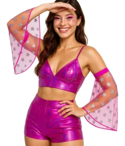 Pink diskoærmer