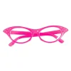 Pink 50er briller