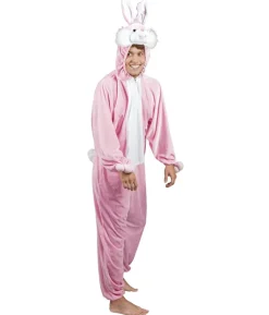 Pink kanin kostume