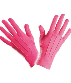 Pink korte handsker