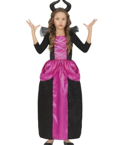 Pink ond fe kostume til piger