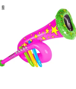 Pink oppustelig tuba