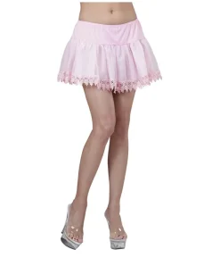 Pink underskørt
