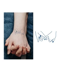Pinky promise tatovering