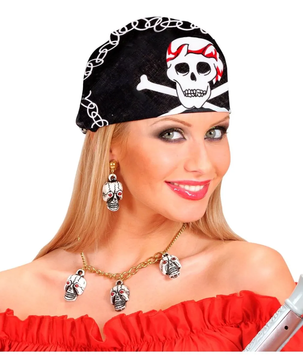 Pirat kranie bandana