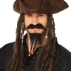 Pirat skæg og moustache