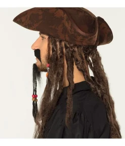Pirat skæg og moustache
