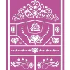 Prinsesse makeup skabelon