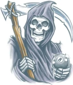 Reaper XL tatovering