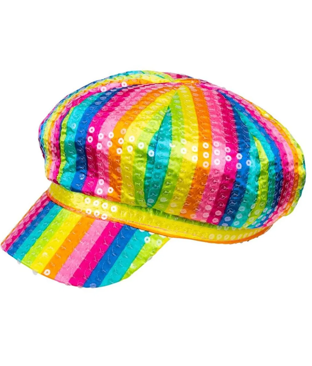 Regnbue cap