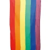 Regnbueflag, 60 x 90 cm.