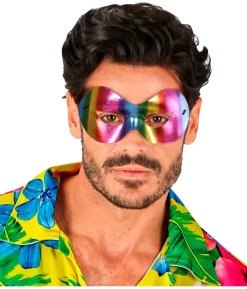 Regnbue halvmaske