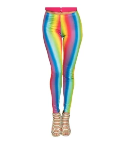 Regnbue leggings