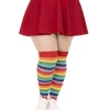 Regnbue stockings XL