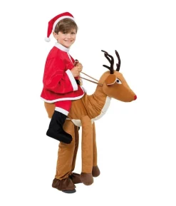 Rensdyr piggy back kostume, barn