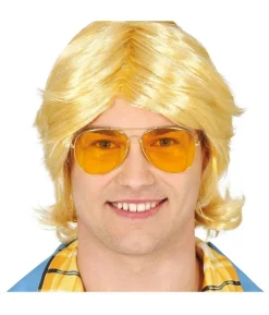 Retrobrille med gule glas
