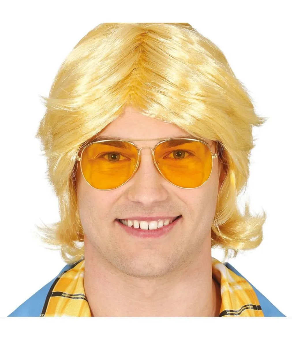 Retrobrille med gule glas