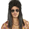 Rock Star paryk, sort