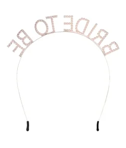 Rose gold Bride to be diadem